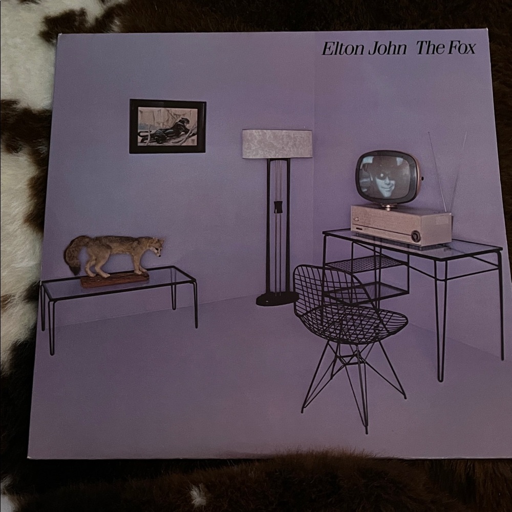 Elton John 'The Fox' Vinyl Record